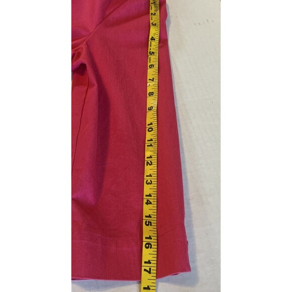 KORET Blazer Women’s S Hot Pink 3 Button 3/4 sleeves Cotton Blend Pockets Career - Picture 10 of 11